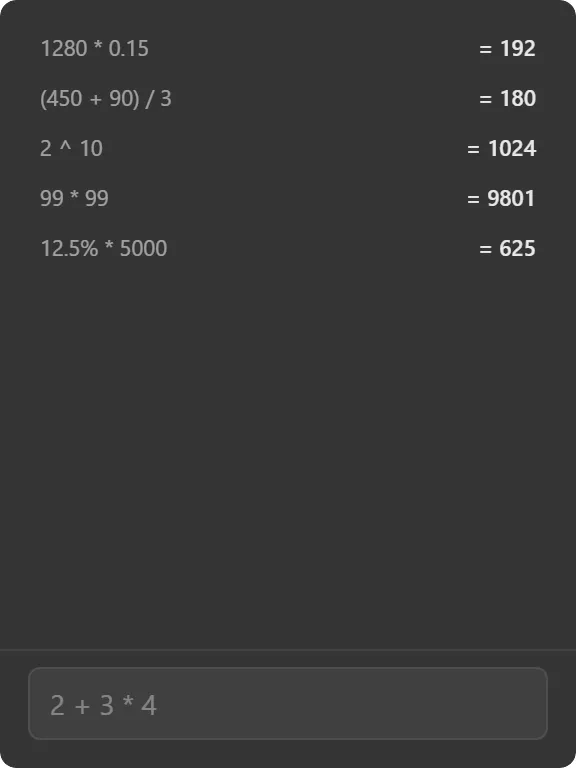Calculator