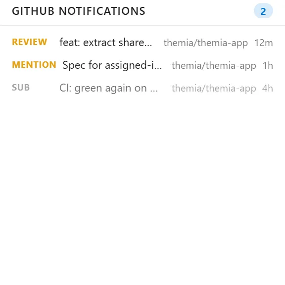Notifiche GitHub