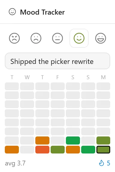 Mood Tracker